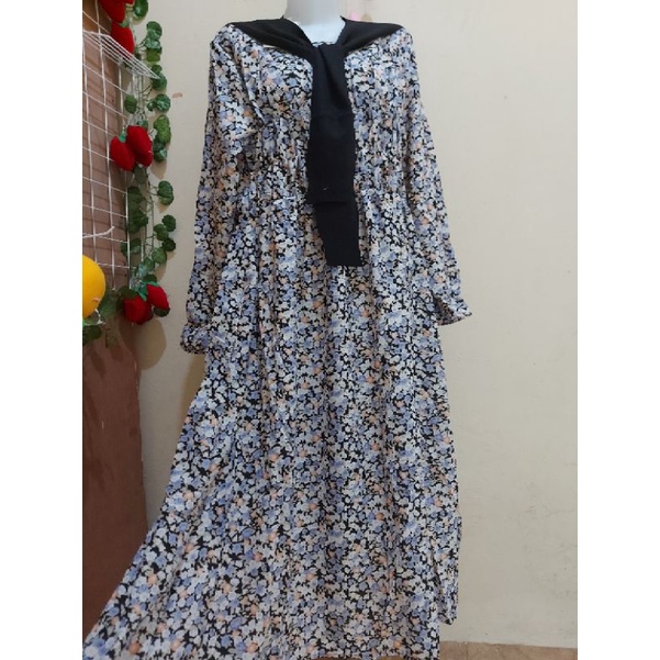 dress impor korea style /dress yiyi jia fasion/dress premium