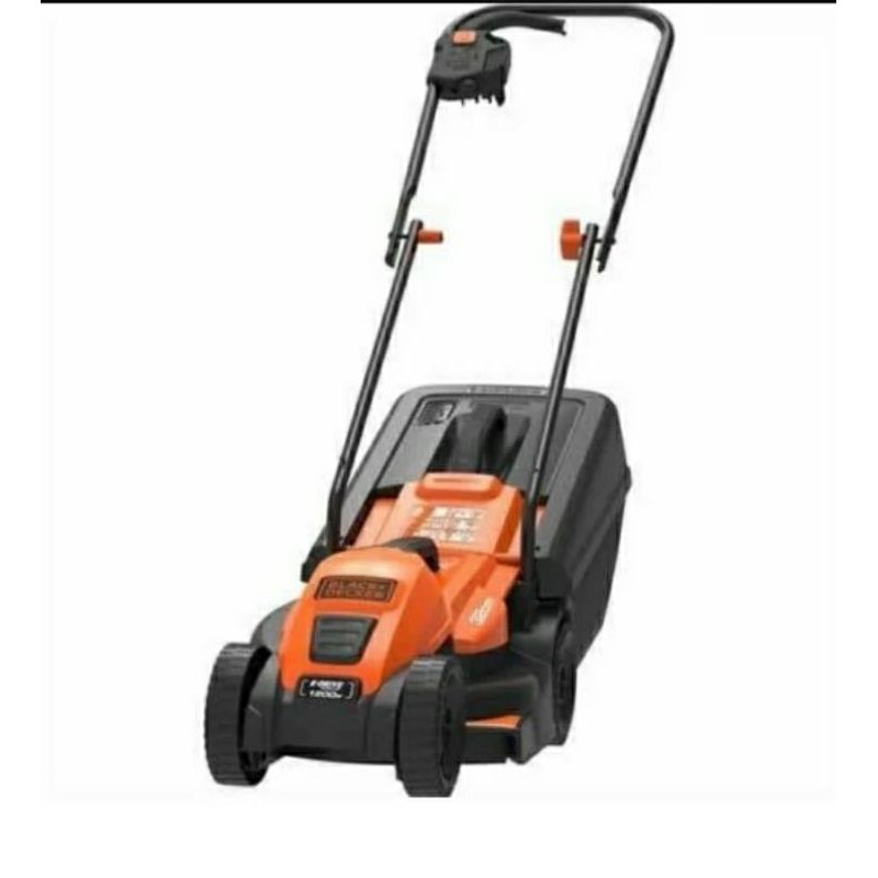 Mesin Potong Rumput Dorong Listrik Black Decker 1200Wat 32CM Lawnmower