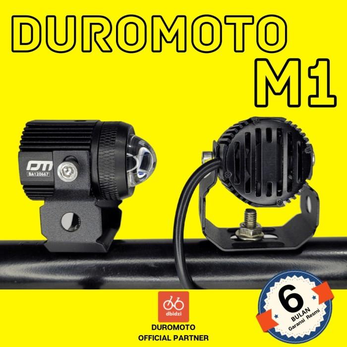 DUROMOTO M1 Lampu Led Proyektor Motor Mobil Driving Lamp Senlo
