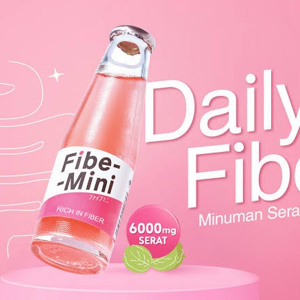 Fibe Mini / Minuman Berserat / Minuman Berperisa Buah / 100ml