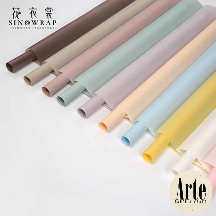 

RB 20 Lembar Glossy Semi Transparant Kertas Buket Korea Bunga Flower Wrapping Paper Kado Arte Grosir