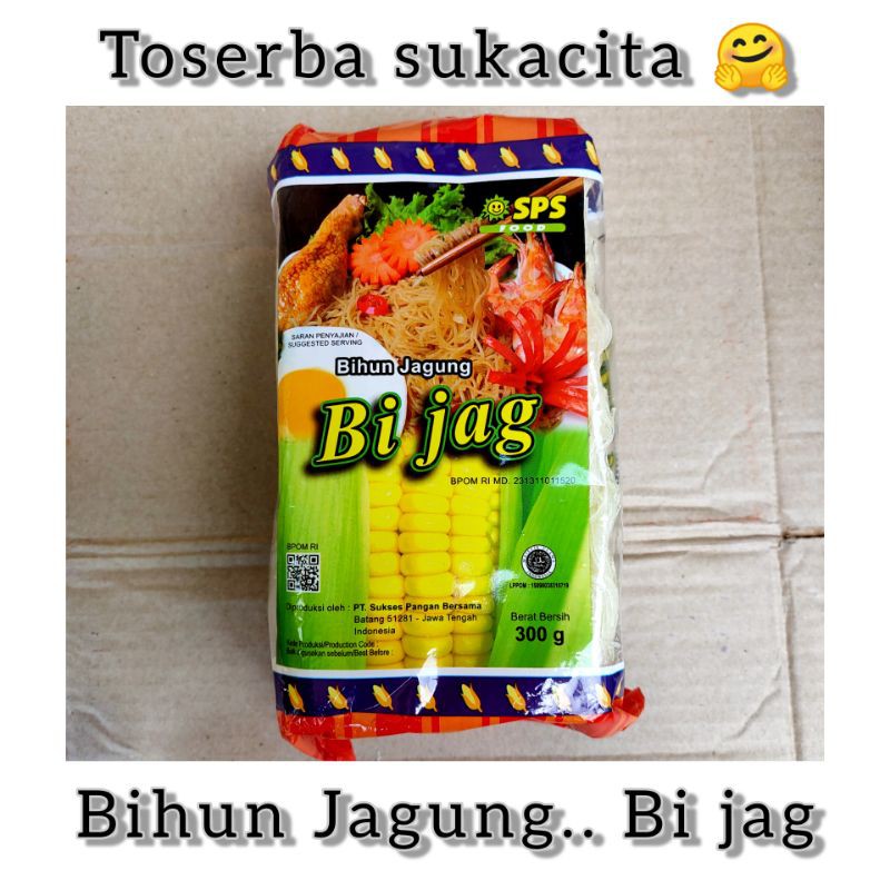 

Bi jag .. Bihun jagung . 300 Gram