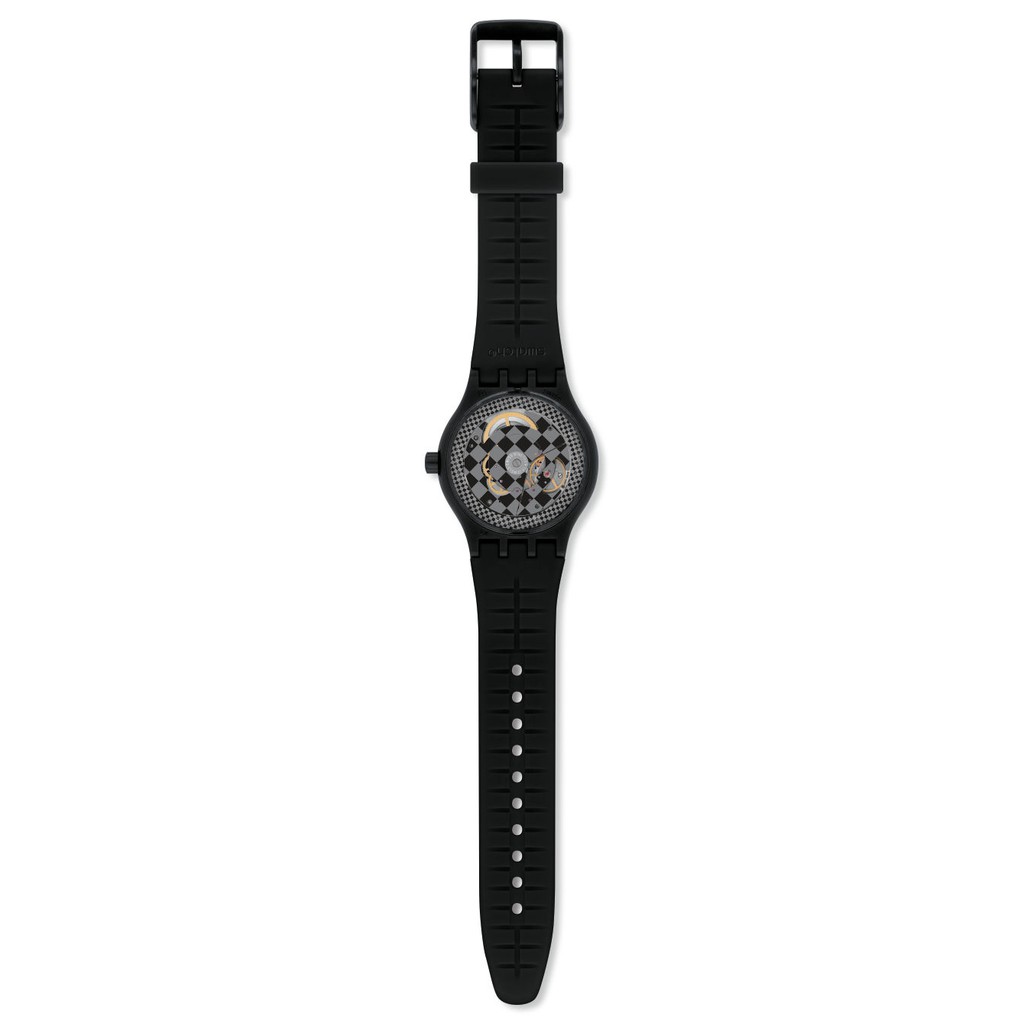 SWATCH SUTB406 Jam Tangan Pria Original Sistem Damier