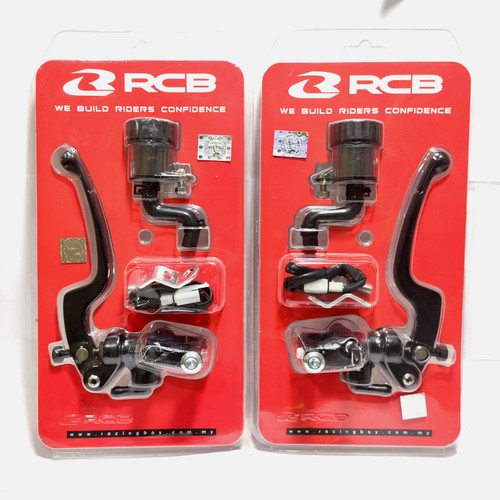 OTOMOTIF SPARE PART MOTOR SP90 MASTER REM SET RCB S2 RADIAL KIRI KANAN HITAM NMAX PCX ADV XMAX DLL