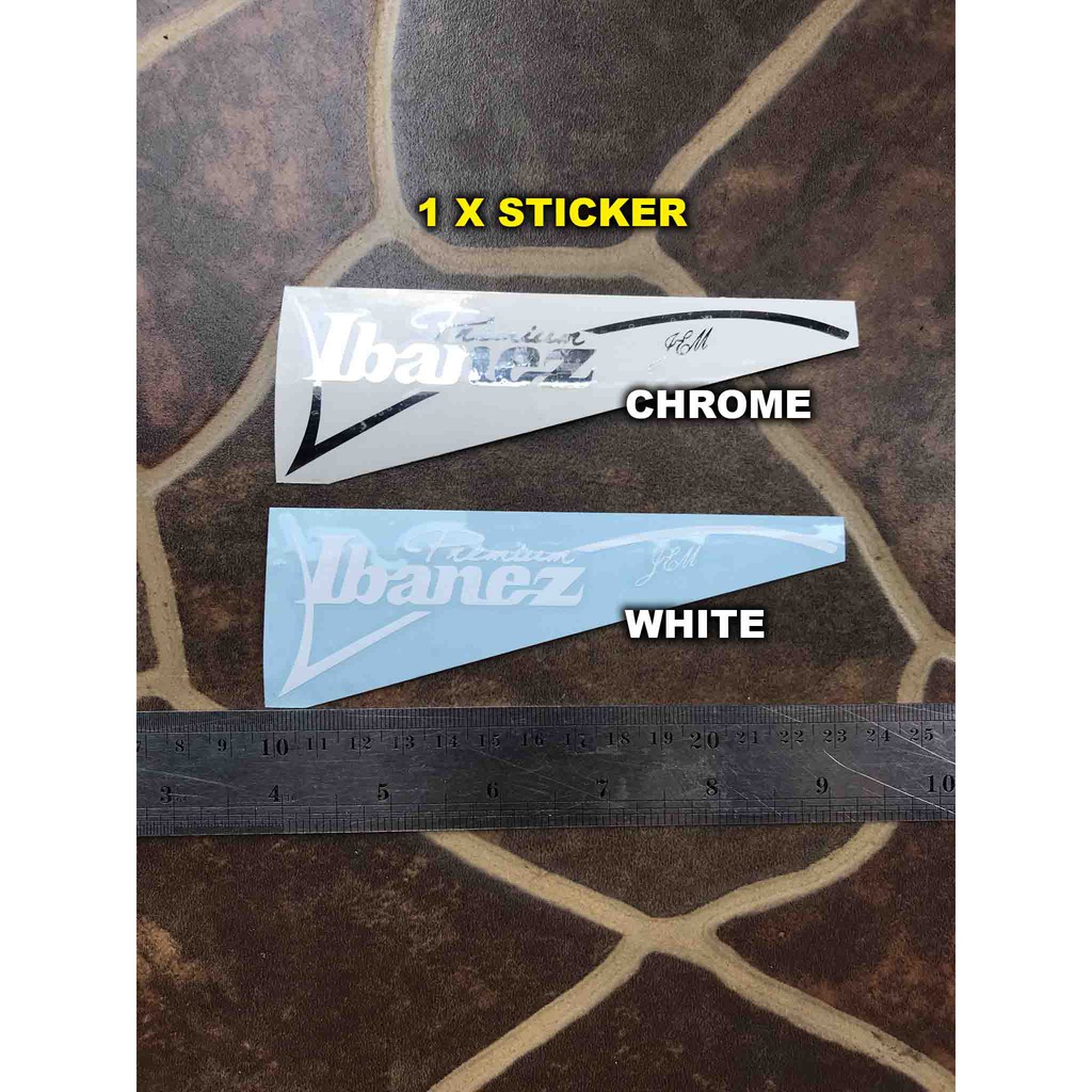 Ibanez Jem Premium Steve Vai Sticker Tempel Headstock Gitar Elektrik Decal Bass Guitar Presige Rg Sa