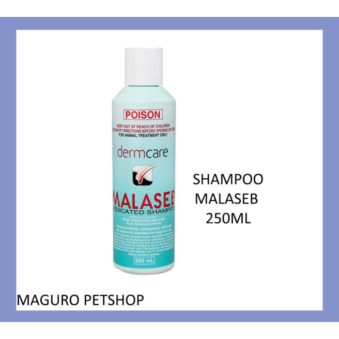 Jual Poison Malaseb Medicated Shampoo Dermcare 250ml Shopee Indonesia