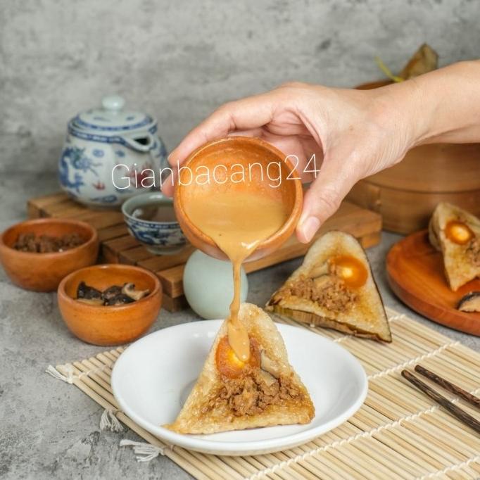 

[COD] bacang isi ayam, jamur dan telur asin [COD]