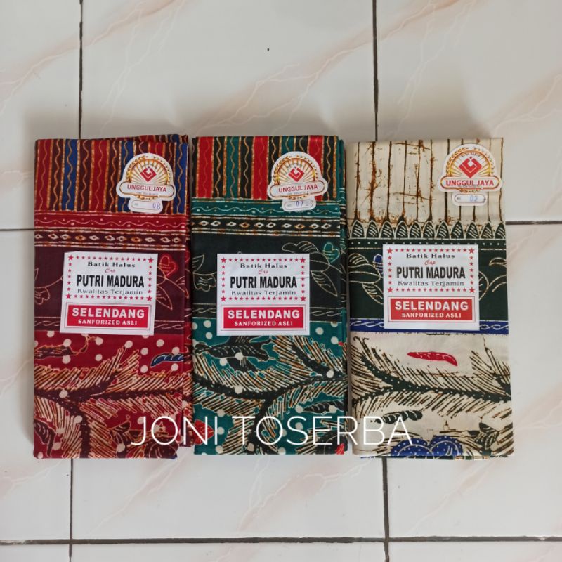 Selendang Gendongan Bayi Batik Halus Cap Putri Madura