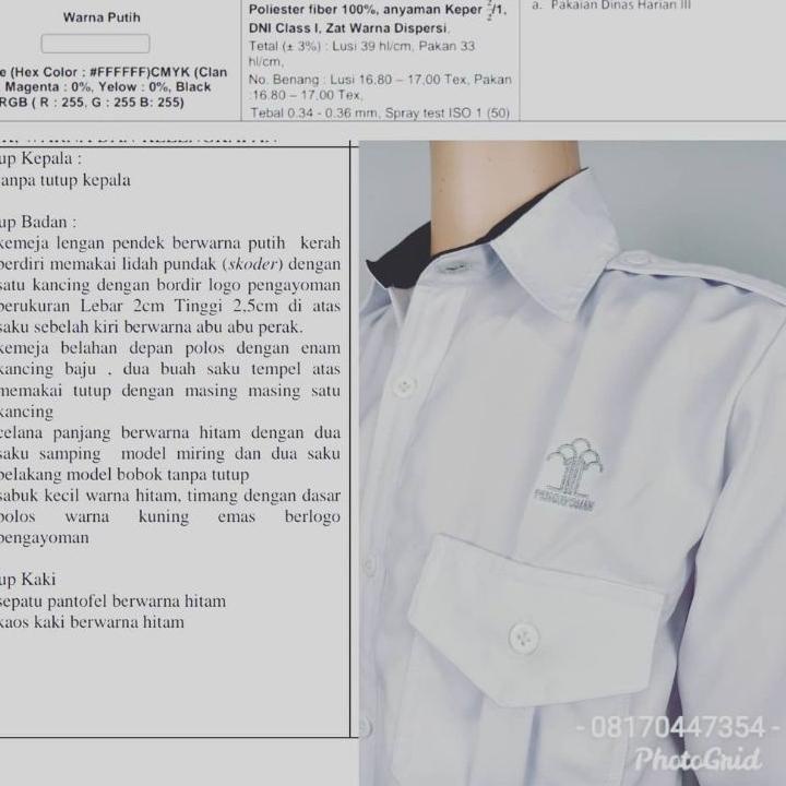 Big Sale.. KEMEJA PDH III KEMENKUMHAM