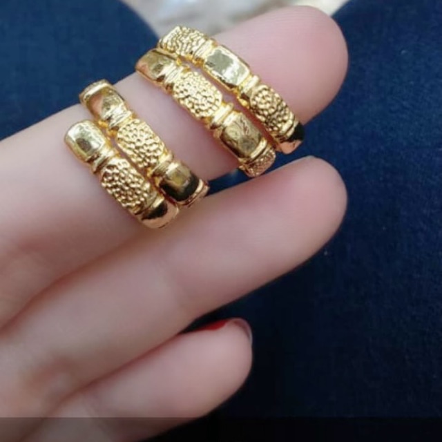 Cincin emas suping, cincin belah rotan suping