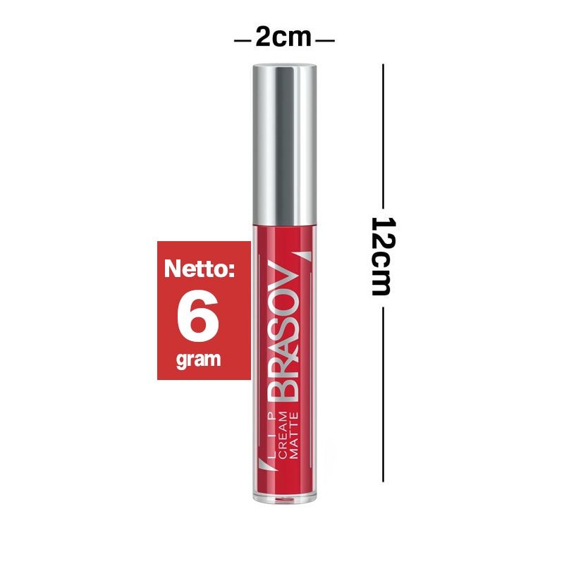 LIP CREAM MATTE BRASOV FRESH &amp; LONG LASTING