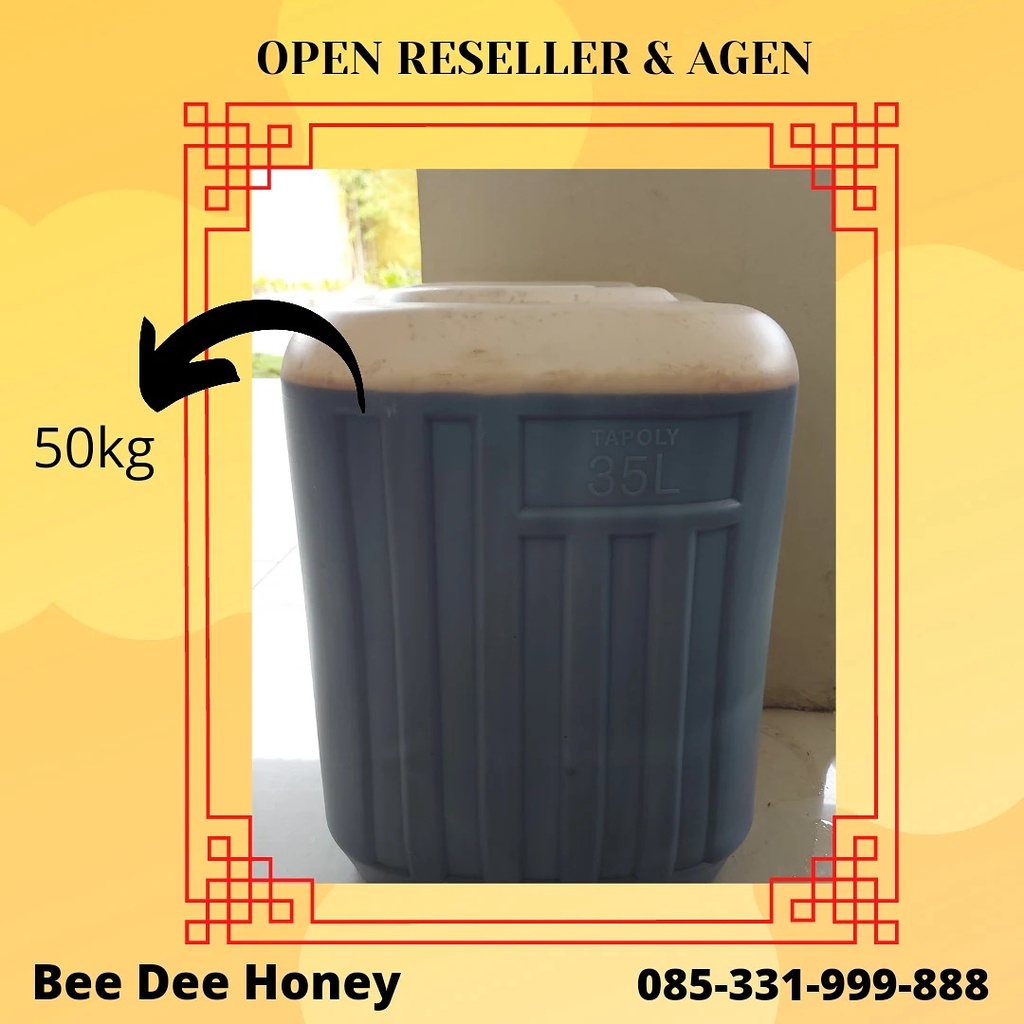 

Bee Dee Honey, Madu Murni Riau 100% Honey Acasia Natural Pure