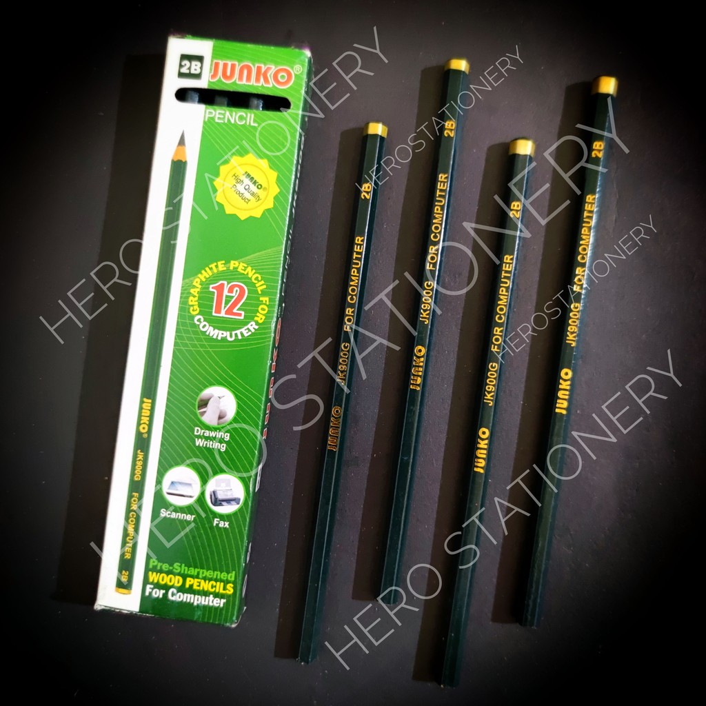 

Junko pencil pensil 2B JK900G . 12 unit