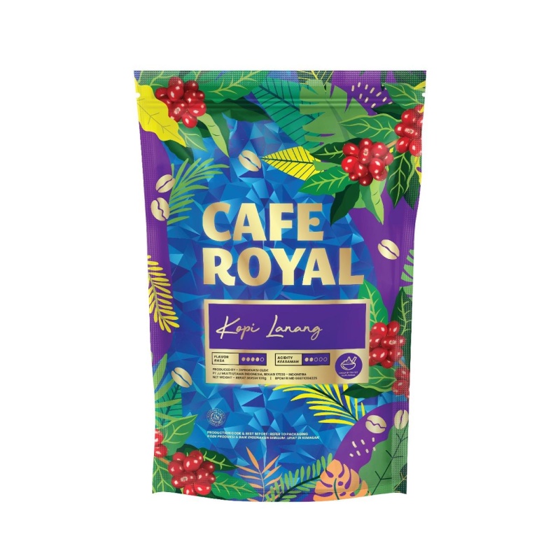 

JJ Cafe Royal Kopi Lanang 100gr barcode 8997022847336 Kopi Bubuk Murni