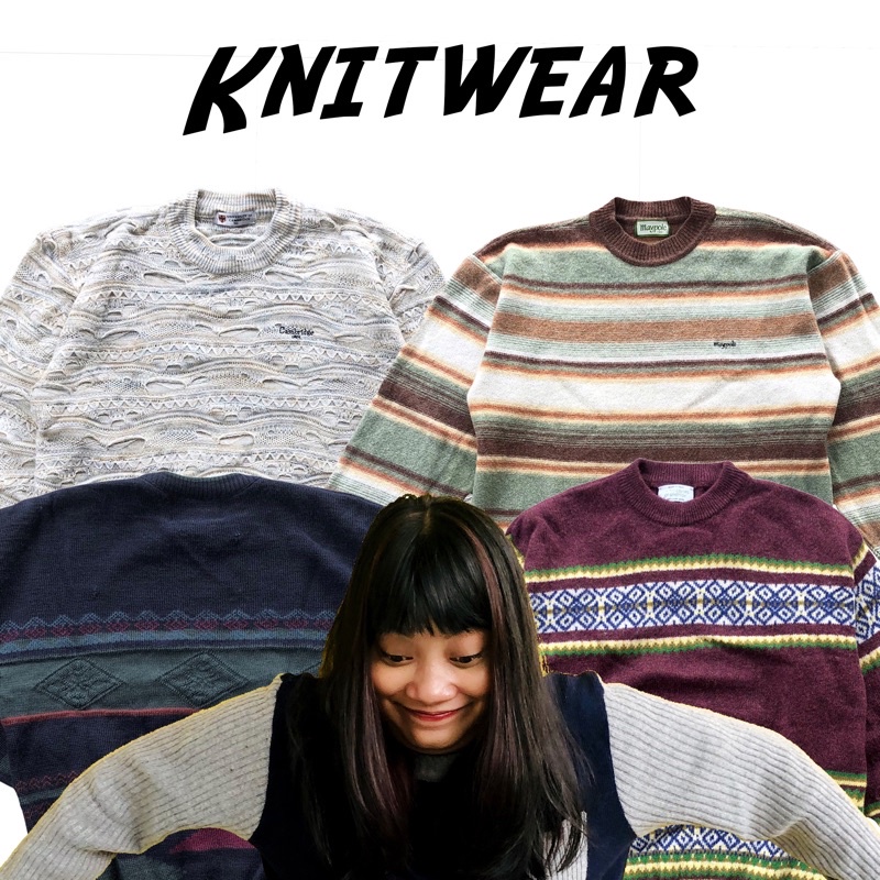 KNITWEAR / SWEATER RAJUT / COOGIE KNITWEAR