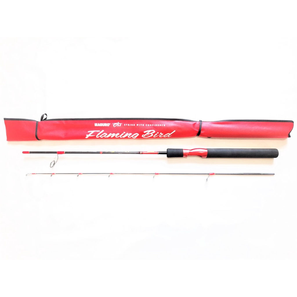 JORAN PANCING MAGURO FLAMING BIRD SPESIAL CARBON PANJANG 150 - 165 - 180 KUAT DAN LENTUR