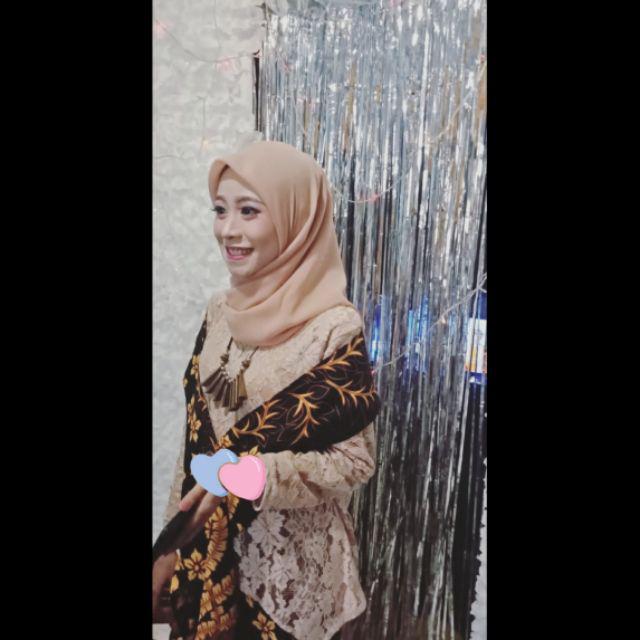 Tasyananu_batik Couple Marlena Couple / Couple Selendang Brokat Marlena