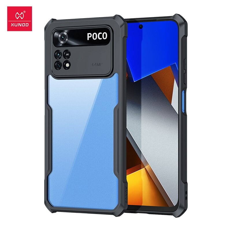 Case Poco M4 Pro Premium Transparan Hardcase Xiaomi Poco M4 Pro
