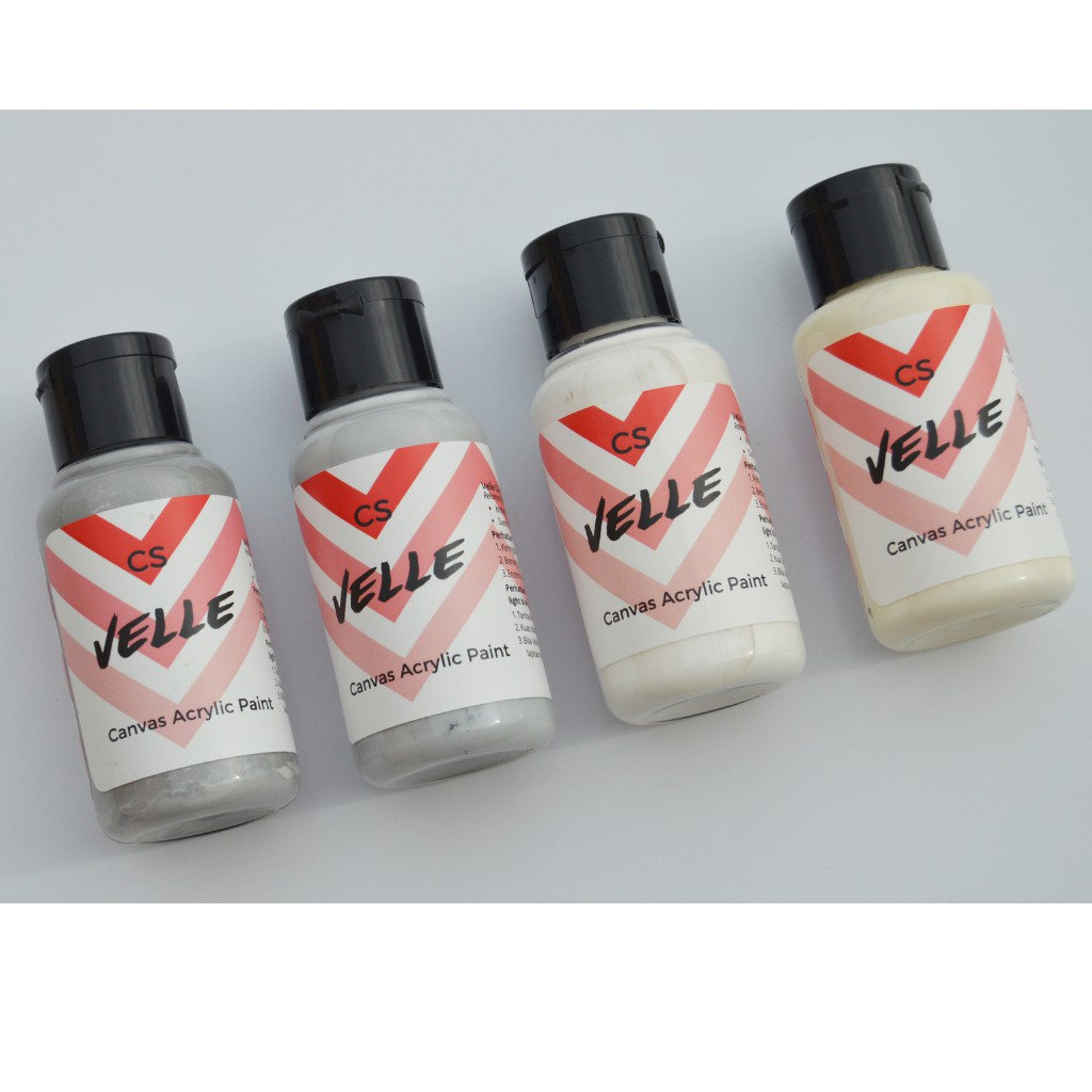 Cat Sepatu Kanvas - cat repaint sepatu topi tas kanvas - Velle CS-5