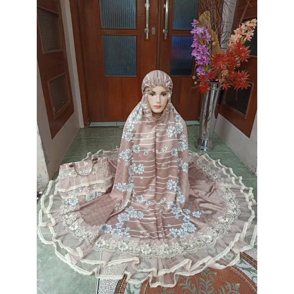 Mukena Dewasa Dior Silk