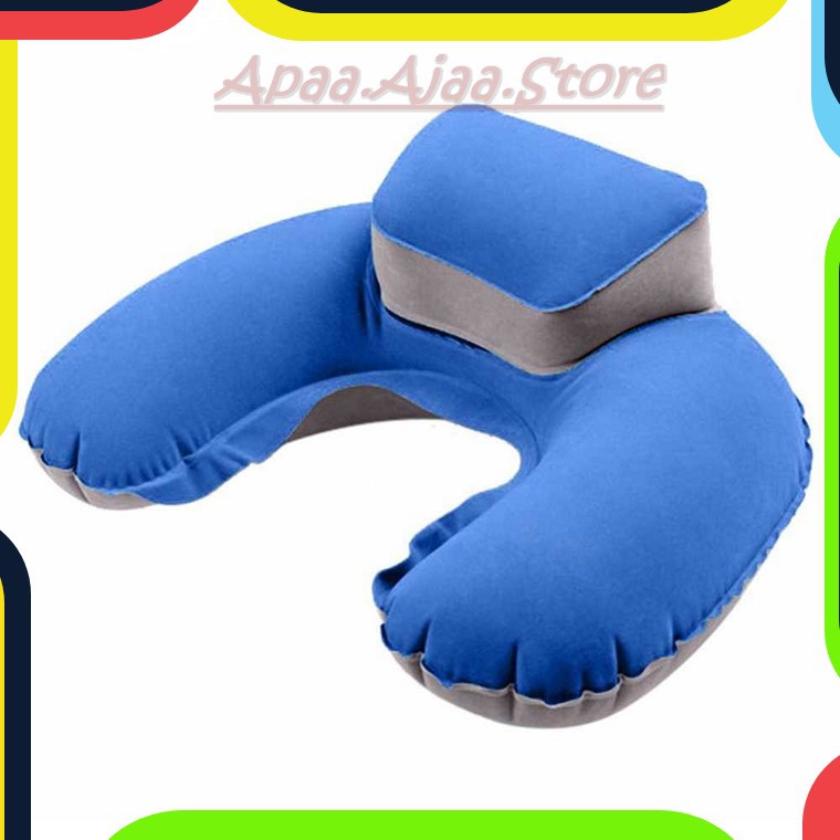 Bayar Ditempat Bantal Leher U-Shape Inflatable Air Blow Up