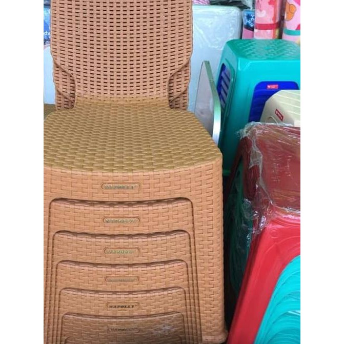 ☛ Kursi Sender Plastik Anyaman Rotan Napolly 2R3 ➾