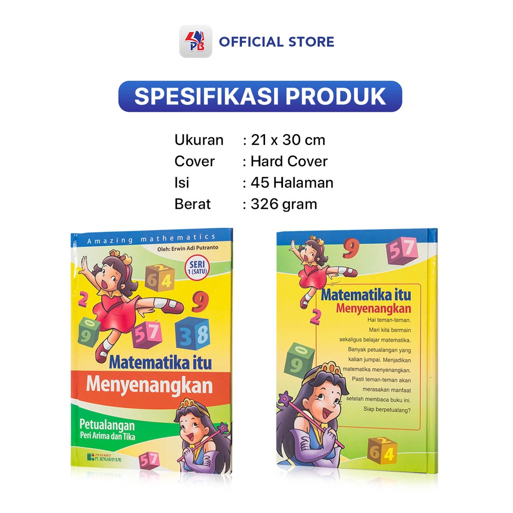 Jual Buku Anak Pendidikan Matematika Itu Menyenangkan Seri 1 ...