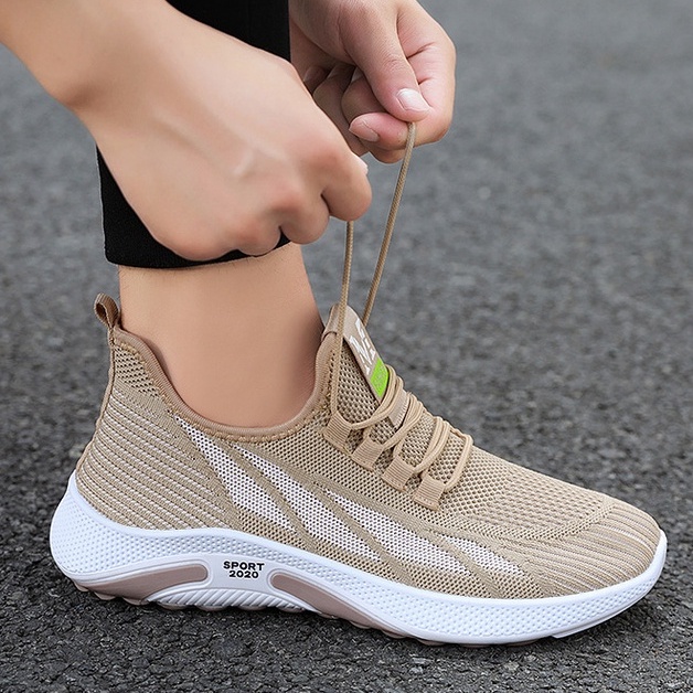 Sepatu Sneakers Running Pria dan Wanita Kasual FLAVIA / Sport Sneakers Women Outdoor Import