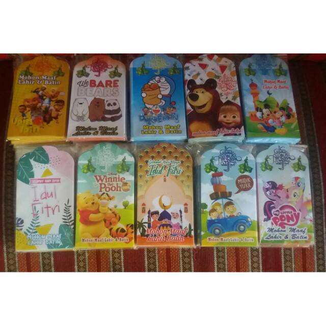

FREE ONGKIR !! AMPLOP LEBARAN BAHAN GLOSSY UKURAN 7×12 PER PACK ISI 10 PCS