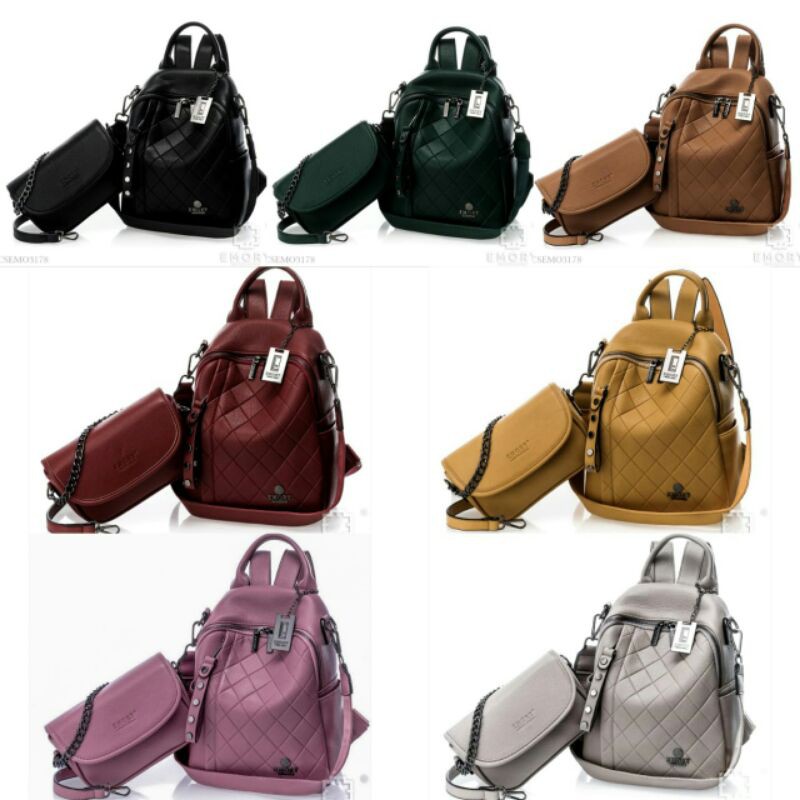 RESTOCKKKBackpack EMORY Novaryn CSEMO3178 (bdg) ORIGINAL