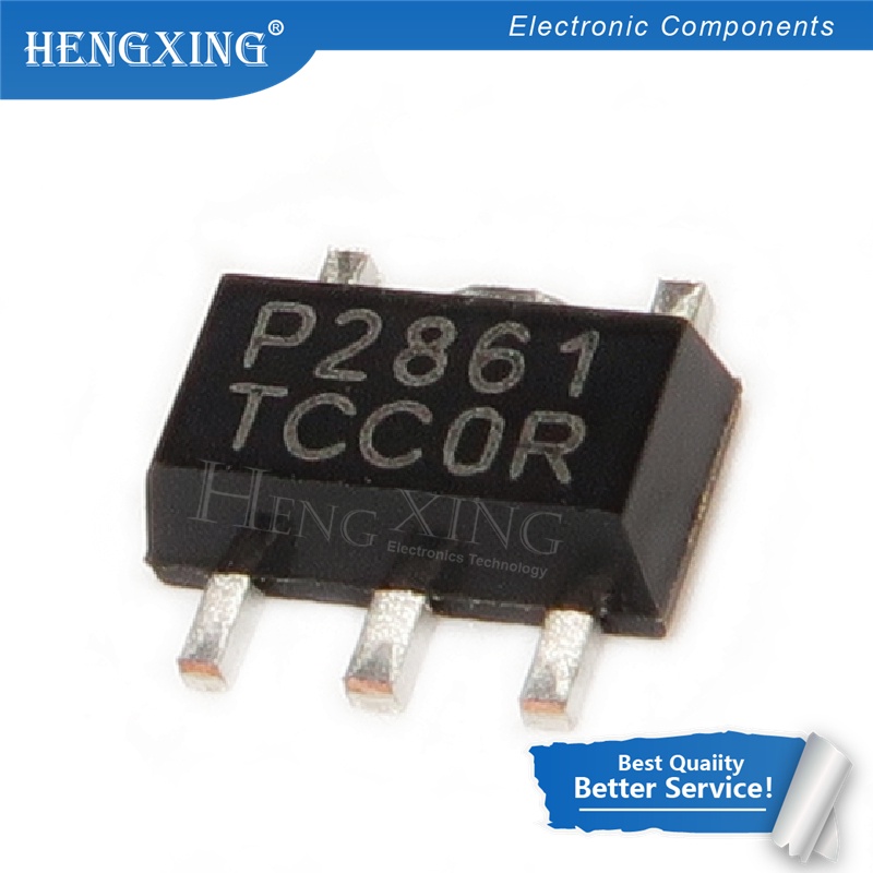 100pcs Ic PAM2861CBR PAM2861 P2861 SOT89-5