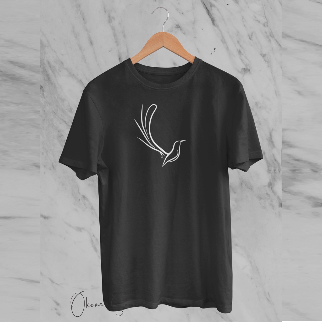 Kaos Kicau Mania Murai Batu siluet / Baju Pria Dewasa Logo Burung Murai Om Kicau Distro Bandung Cott