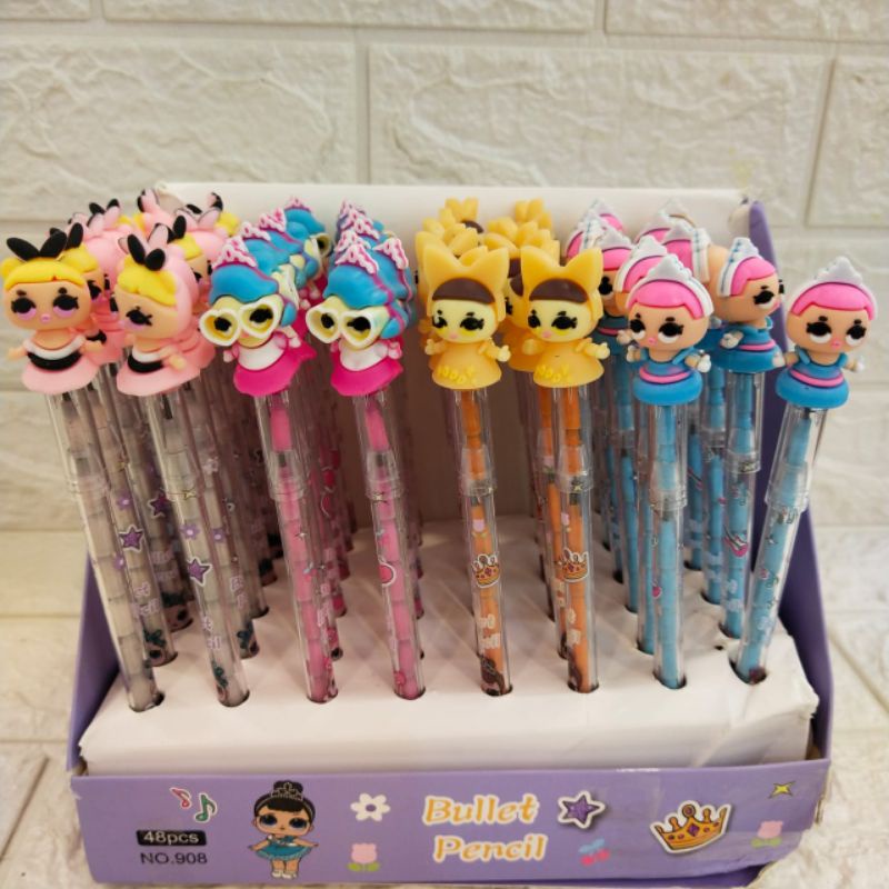 

Pensil / Pensil Bensia Kepala / Pensil Bensia Sambung Susun / Pensil Bensia Lucu