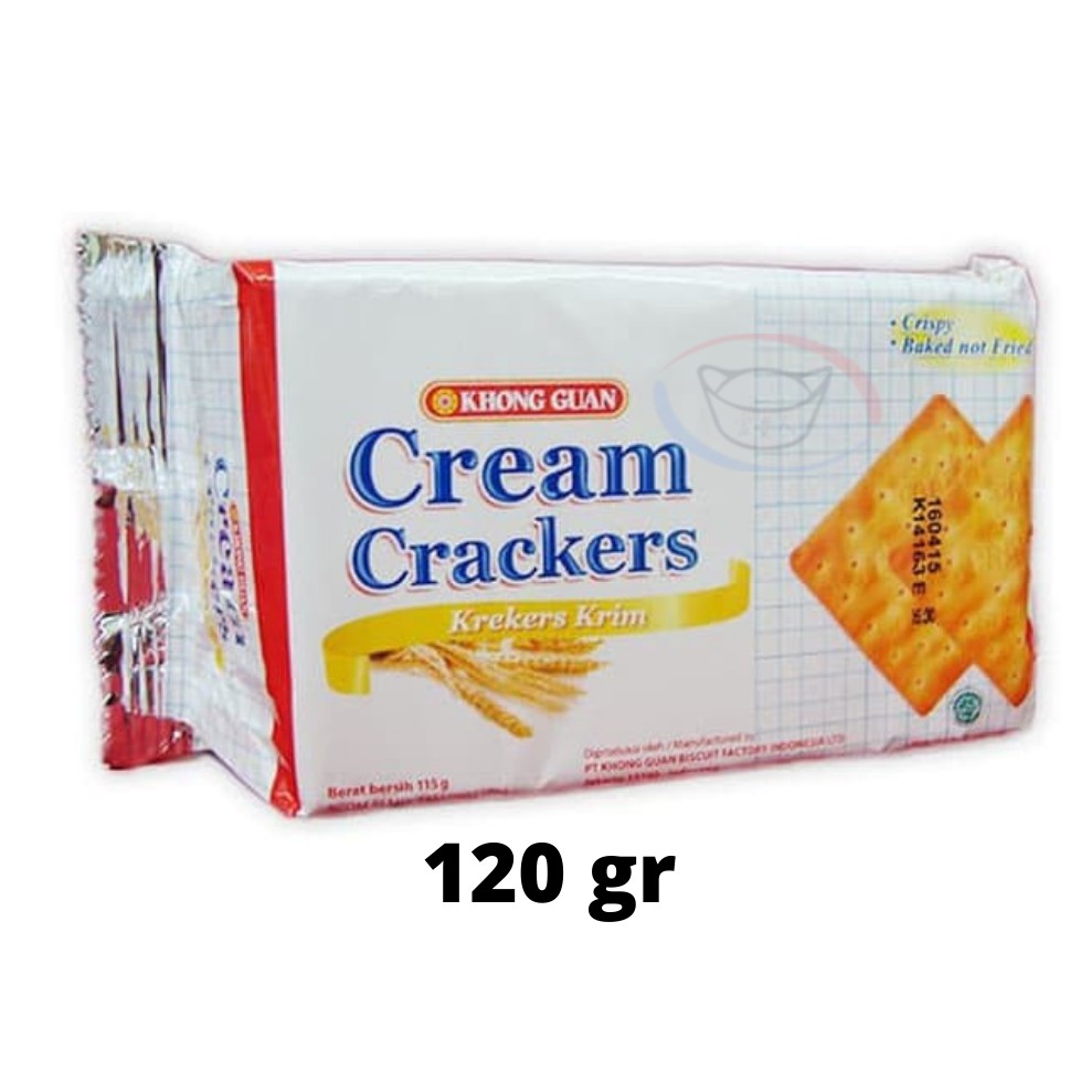 

Khong Guan - Cream Crackers - 120 gr