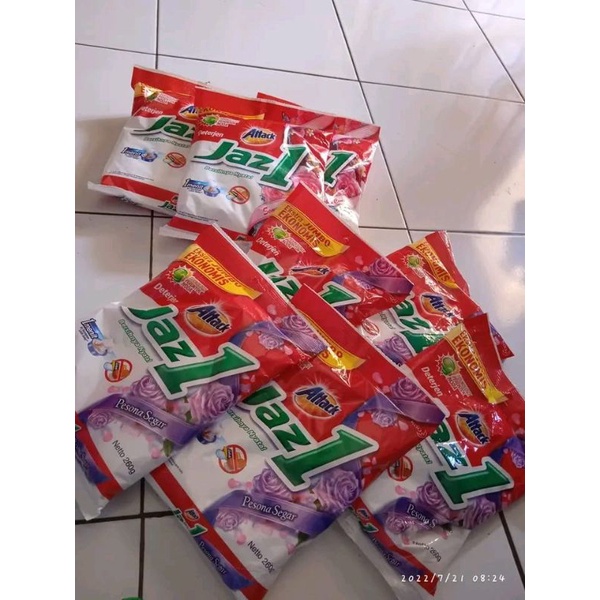 SABUN CUCI BAJU DETERJEN ATTACK JAZZ1 5000 250GR+20