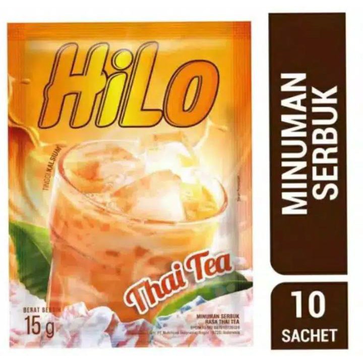 

Store Snack HILO Thai Tea 10 Sachet @14 gram