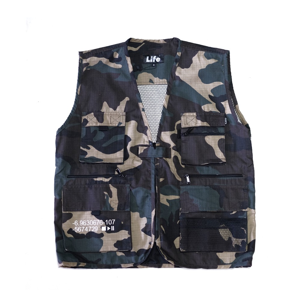 camo vest