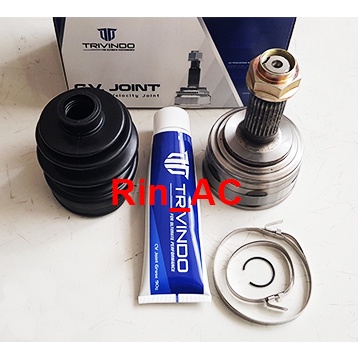 CV Joint Join Outer Kepala As Roda Kopel Copel Kohel Kokel Bagian Luar Berikut Karet Boot & Oli Odol