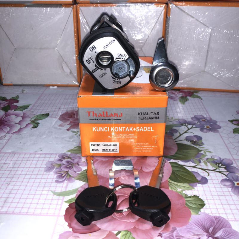 KUNCI KONTAK BEAT FI 2017 KONTAK SET BEAT FI 2017 DEPAN BELAKANG THALLAND