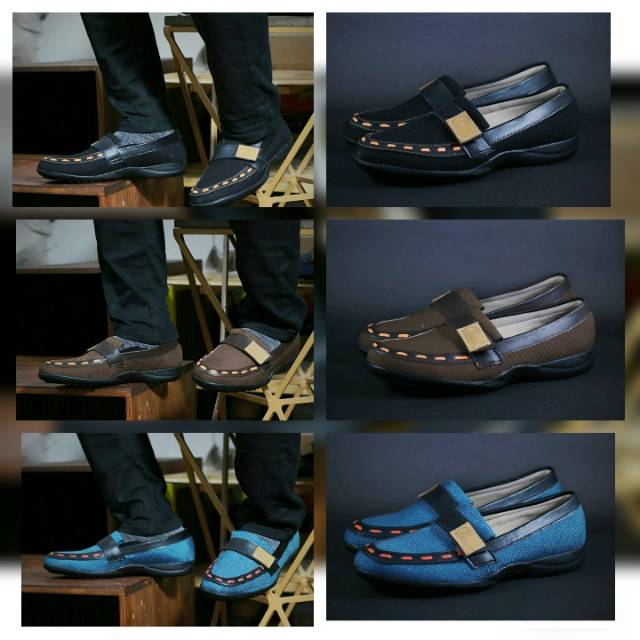 Sepatu slop sepatu slip on versace