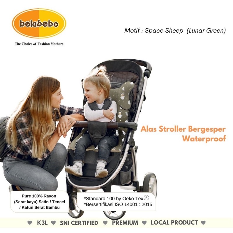 Belabebo Alas Stroller Waterproof - Stroller Pad / Alas stroller