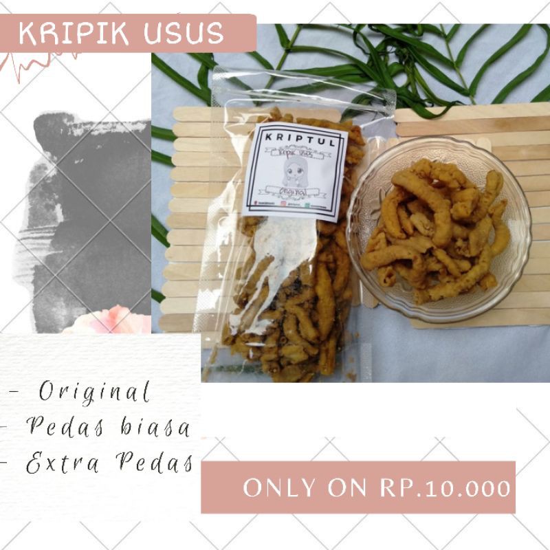 

SNACK MURAH!! KRIPTUL "Kripik Usus