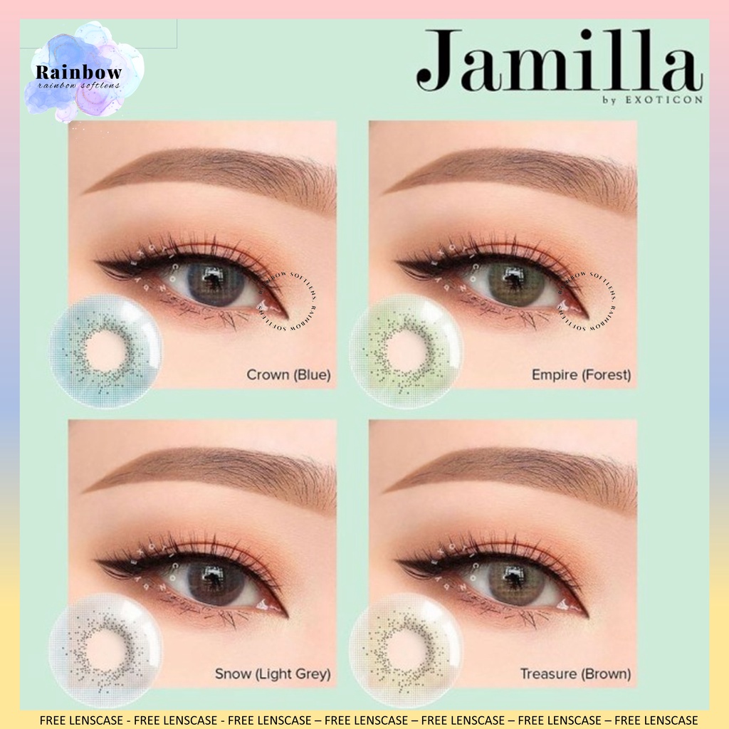 [COD] SOFTLENS X2 JAMILLA NORMAL &amp; MINUS (-0.50 SD -3.00) DIAMETER 14.5MM