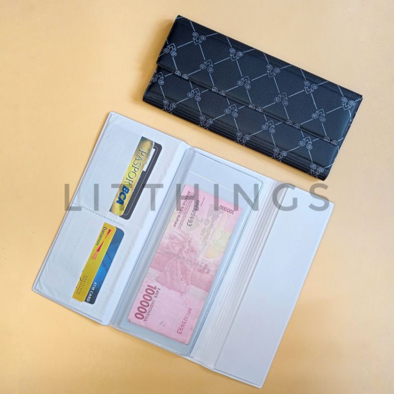 Dompet Disiplin Keuangan Bulanan Wallet Organizer