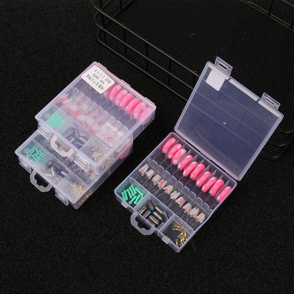 Chookyy Set Bobber Pancing Silicone Float Gear Konektor Terminal Stopper Pelampung