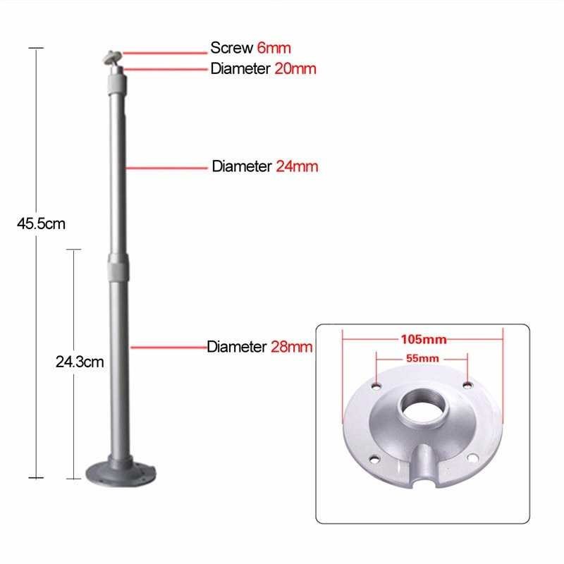 Bracket Stand CCTV Bracket Proyektor Dinding Kuat 3kg Mudah Dipasang Penyangga Kamera Pengintai