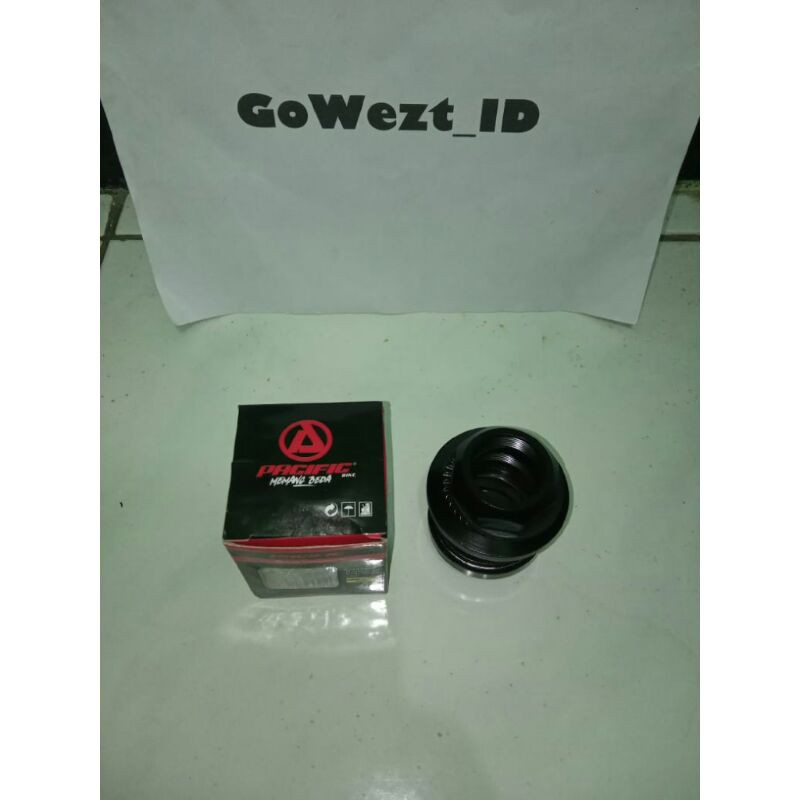 Head Parts Set / Komfork / Mangkok Stir Sepeda 22.2 x 30 x 27 Hitam Chrome PACIFIC | High Quality