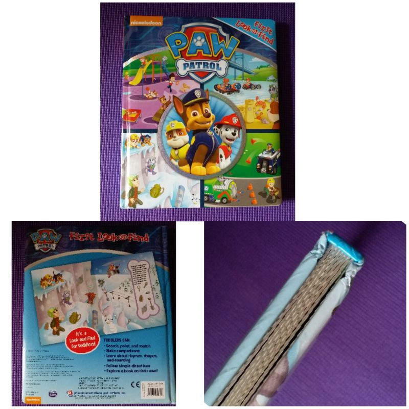 Preloved Paw patrol book nickelodeon / buku find and match / buku paw patrol anak/ mainan paw patrol