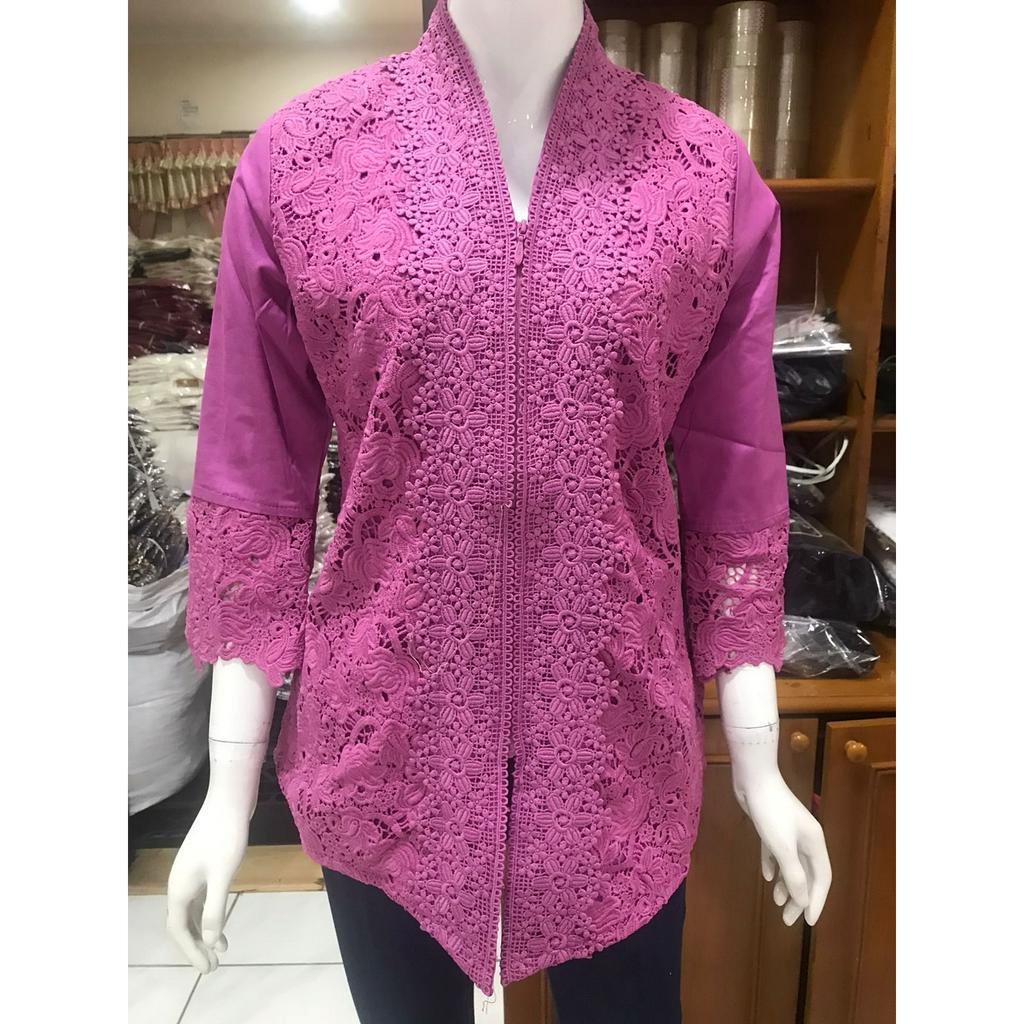 kebaya alexuez size s premium kebaya encim brukat encim