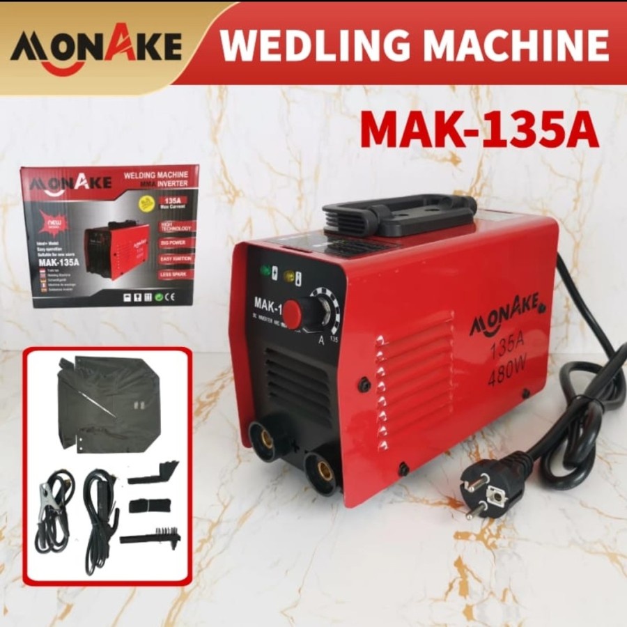 Termurah - Mesin Las RYU Inverter MMA 120 IGBT 450 watt / Mesin las / Mesin trafo las / welding